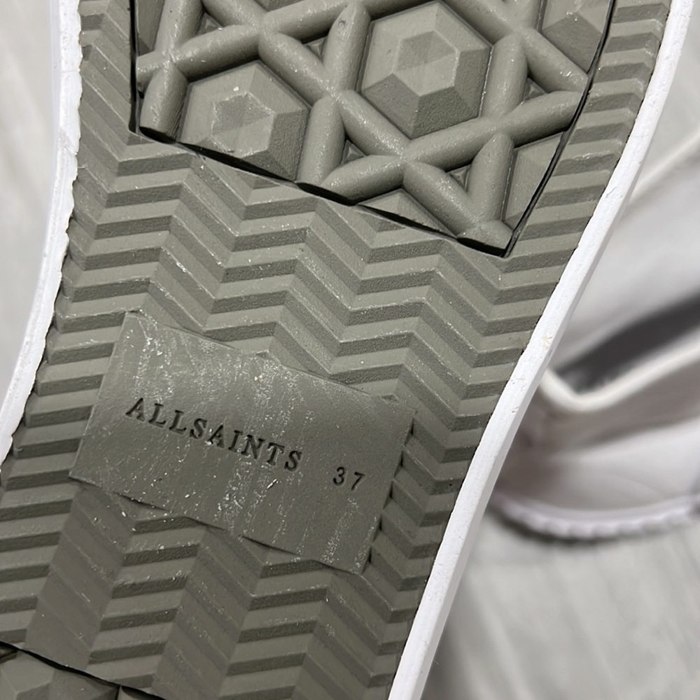 ALLSAINTS Women's Dana Flatform High Top Sneakers - Picture 7 of 7